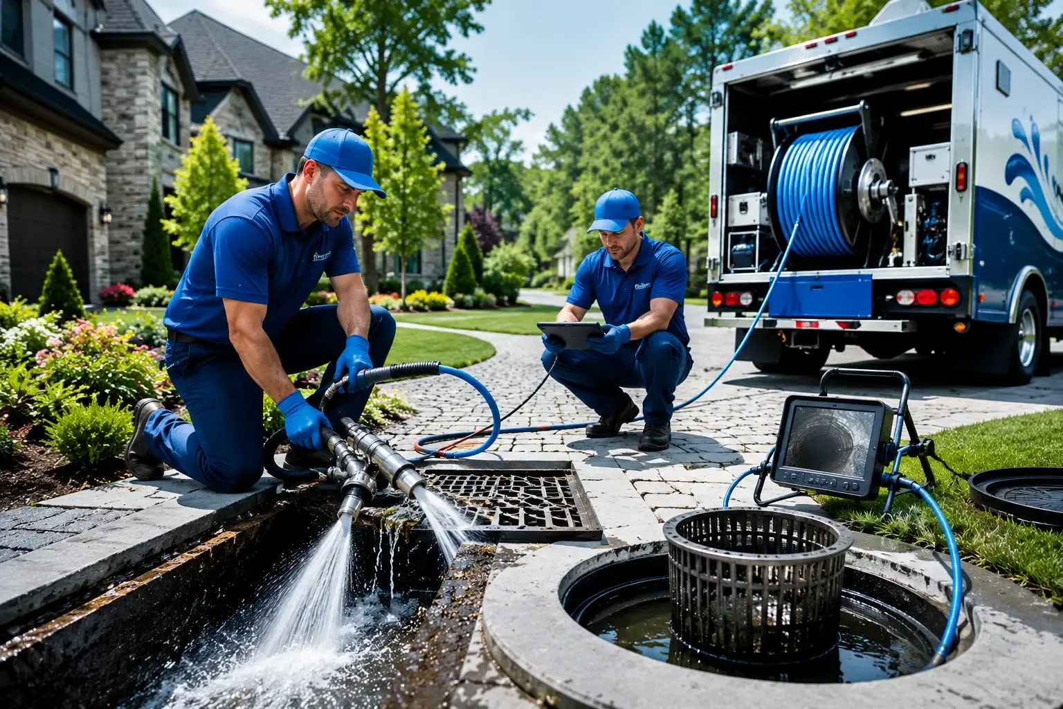 Local outdoor drain cleaning professionals in Pineville, SC